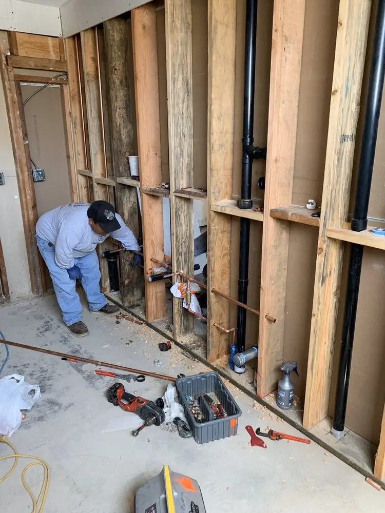 Commercial rough-in plumbing for Gas Line Repair in Johnson Park